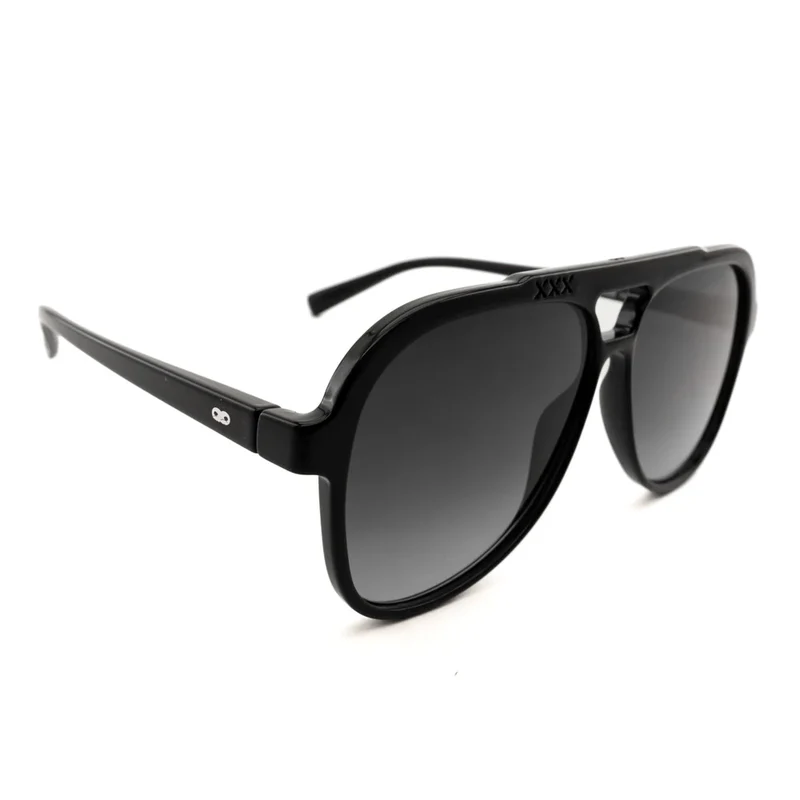 Lentes de Sol - Triple XXX - Black Shiny - Lente polarizada gris - Image 5